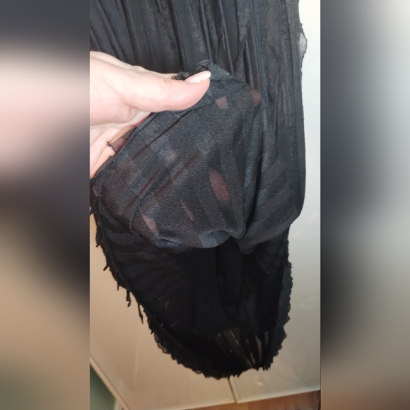 Anthony Design Original Rifle A-line Patty Black Dress Sz M NWT - Picture 4 of 8